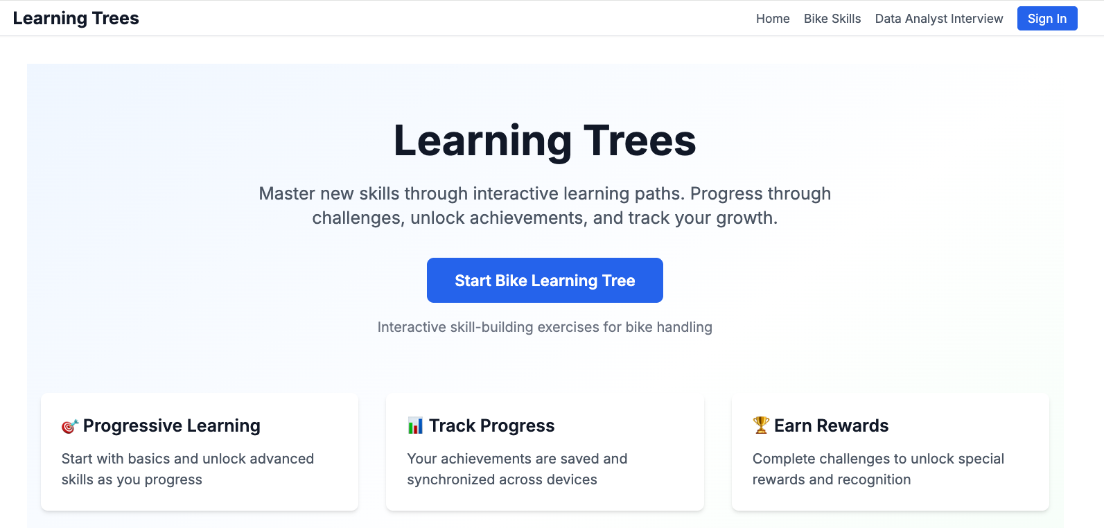Learning Trees